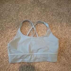 Light Blue Sports Bra